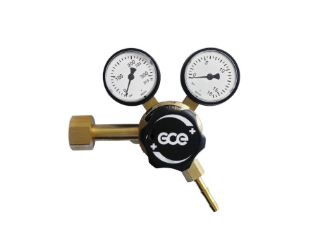 Редуктор баллонный для закиси азота GCE Unicontrol 500 Закись азота 200/10 бар, вх. W21.8х1/14", вых. G1/4" . Артикул ARV0537