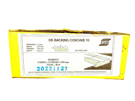 Подкладки керамические ESAB OK Backing Concave 10
