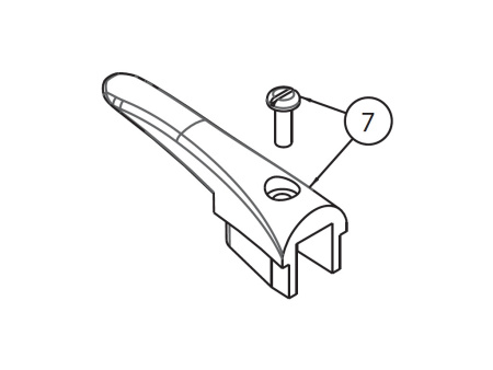Рычаг ESAB Lever Assy for K-3 и K-5 и винт в сборе (94476034)