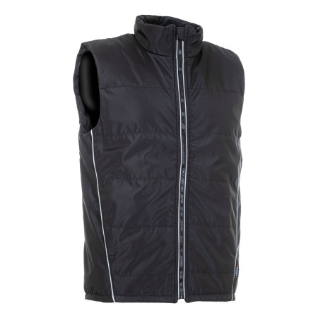 Жилет утепленный BRODEKS KW101, черный (S) (KW101BLACKS)