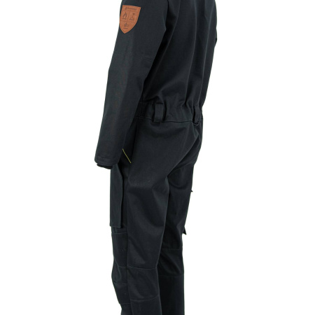 Комбинезон сварщика BRODEKS FS58-02, черный (XS) (FS58-02BLACKXS)