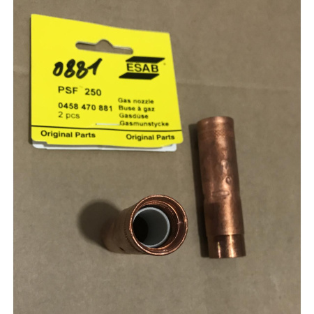 Сопло ESAB газовое прямое PSF 250 16 мм