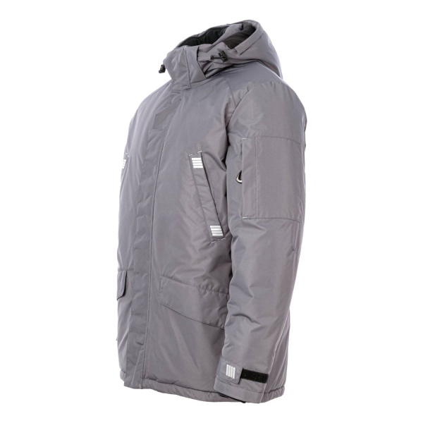 Куртка-парка зимняя BRODEKS KW204, серый (S) (KW204GREYS)
