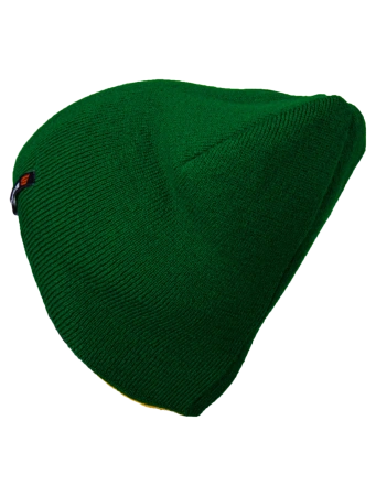 Шапка BRODEKS bicolor зеленый-желтый (capBCgryel)