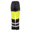 Брюки сигнальные женские BRODEKS KS319, желтый/черный (46) (KS319YELLOW46)