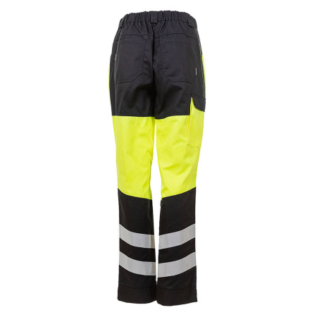 Брюки сигнальные женские BRODEKS KS319, желтый/черный (46) (KS319YELLOW46)