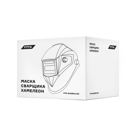 Маска сварочная ПТК хамелеон F10 (SK500 TC), чёрная