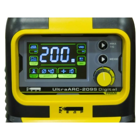 Сварочный аппарат КЕДР UltraARC-209S Digital (230В, 20-200А, ДУ) (8031353)