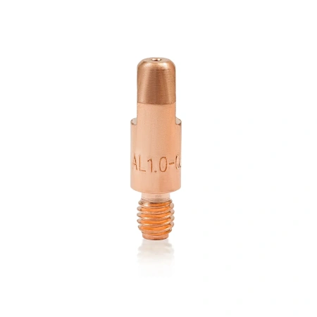 Токосъемный наконечник КЕДР E-Cu/Alu PRO М6 / Ø 1.0 мм (8,0 / 28)