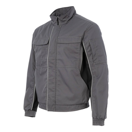 Куртка BRODEKS KS201, серый/черный (S) (KS201GREYS)