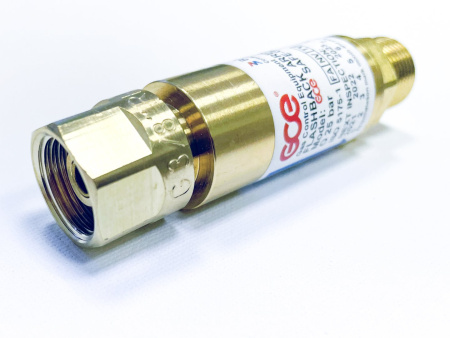 Затвор предохранительный GCE SG-3 (SP 34/FR 34, GVO 10) Кислород вх./вых. G3/8"
