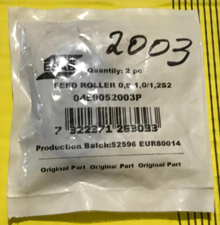 Ролик подающий ESAB Feed roller 0.9-1.0/1.2S2 (1.0/1.2мм)