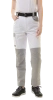 Брюки рабочие женские BRODEKS KS328, белый/серый (46) (KS328WHITE46)