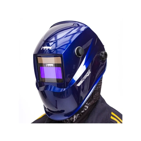 Маска сварочная КЕДР К-304 PRO, синяя (8004490)