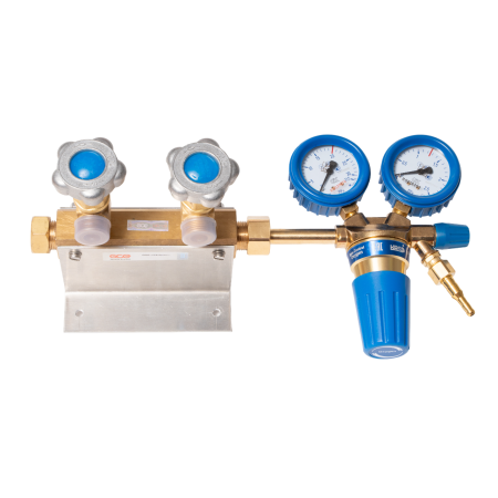 Коллектор KRASS КР-01 кислородный 2-х вентильный