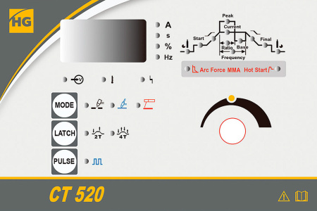 Сварочный аппарат HUGONG CT520 (3 в 1)