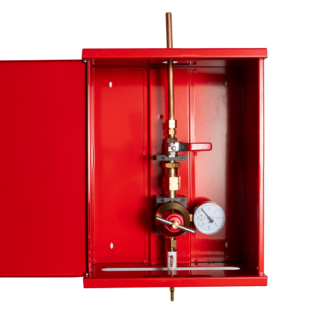 Пост газоразборный KRASS пропановый ПГП-6-З (закрытого типа)