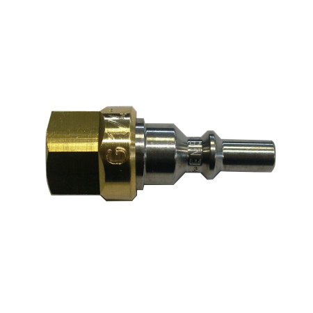 Резьбовая муфта GCE ISO,Кислород, G1/4" для горелок и резаков