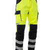 Брюки сигнальные BRODEKS KS309, желтый/черный (46) (KS309YELLOW46)