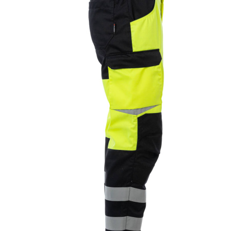 Брюки сигнальные BRODEKS KS309, желтый/черный (46) (KS309YELLOW46)