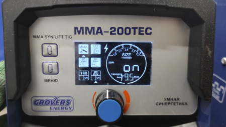 Сварочный аппарат Grovers ENERGY MIG-200 LCD DUAL PULSE