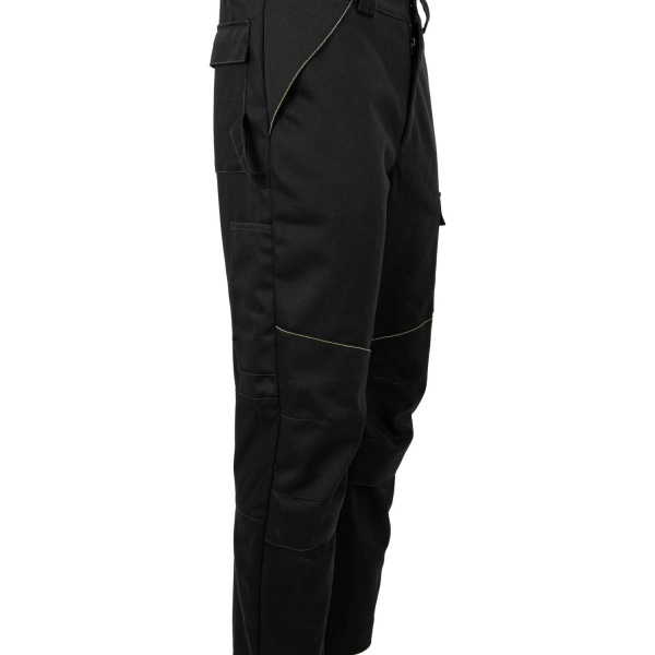 Брюки сварщика BRODEKS FS38-02, черный (46) (FS38-02BLACK46)