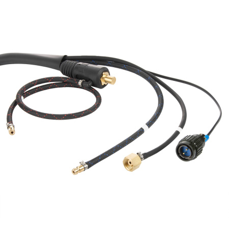 Горелка ПТК TIG TP 18 SUPER (ОКС 35-50, M16x1,5, б/р, 2-M PIN0201) 4м водяное охлаждение RLN1804