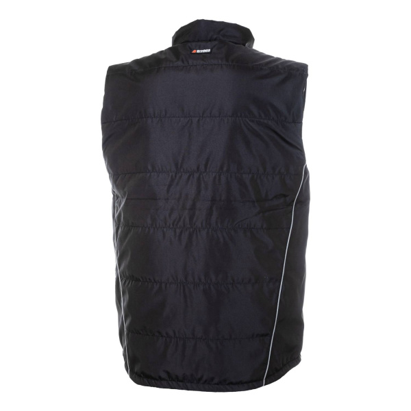 Жилет утепленный BRODEKS KW101, черный (S) (KW101BLACKS)