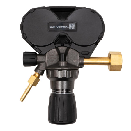 Редуктор углекислотный GCE ProControl Ar/CO2 - Aргон/CO2 - 200/ - бар, вх. G3/4"; вых. G1/4"; 0-30 л/мин