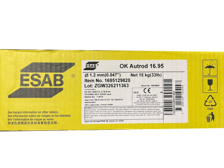 Проволока сварочная ESAB OK Autrod 16.95