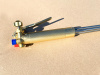 Резак пропановый KRASS SIDER 7 (рычажный до 300 мм) L=1100 мм, угол наклона головки 90 град, без мундштуков, удлинённый