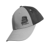Бейсболка BRODEKS KM130, серый/черный (KM130GREY)