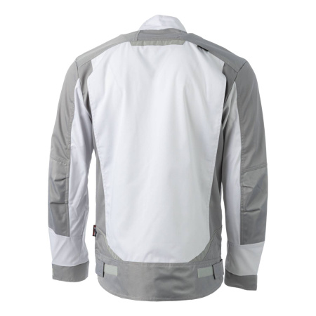 Куртка BRODEKS KS202, белый/серый (S) (KS202WHITES)