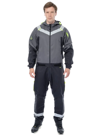 Комбинезон Brodeks KS503, серый/черный