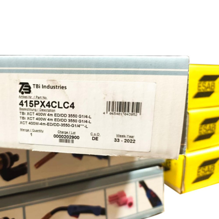 Горелка ESAB XCT 400W ED/DD-3550-G1/4"-L