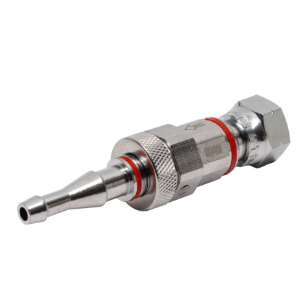 Быстроразъемный соединитель KRASS БРС-Г-10, Горючий газ, вх. M16x1,5LH / вых. 6,3/9,0 мм для редукторов/регуляторов