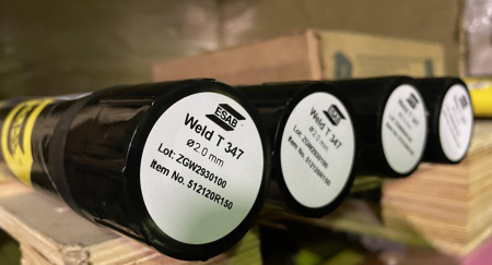 Прутки присадочные ESAB Weld T 347