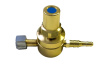 Экономизатор газа KRASS GS40RU AR/CO2, вх./вых. М16х1,5 фиксированный расход газа
