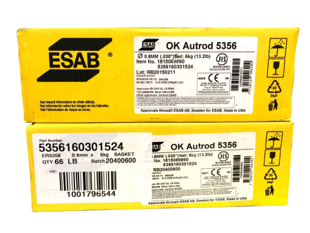 Проволока сварочная ESAB OK Autrod 5356 (OK Autrod 18.15)