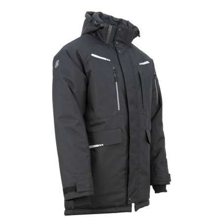 Куртка-парка зимняя BRODEKS KW215, черный (S) (KW215BLACKS)