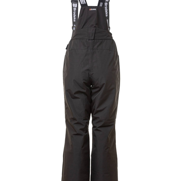 Полукомбинезон зимний женский BRODEKS KW405, черный (XS) (KW405BLACKXS)