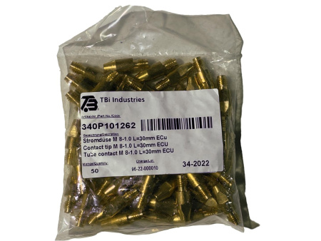 Наконечник контактный ESAB M8, 1.0мм (.040") L 30мм Ecu