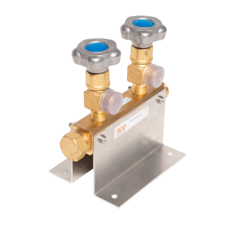 Коллектор KRASS КР-01 кислородный 2-х вентильный