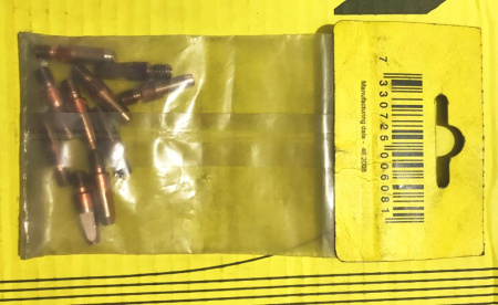 Наконечник контактный ESAB CuCrZr M6x27 w 0,9 мм