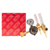 Регулятор для углекислоты и аргона KRASS Base Control SE FLOW ARG AR/CO2 - 200/- бар, вх. G3/4"; вых. G1/4"; 2 ротаметра 0-32л/мин