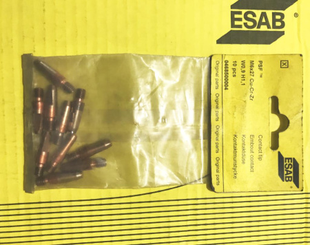 Наконечник контактный ESAB CuCrZr M6x27 w 0,9 мм