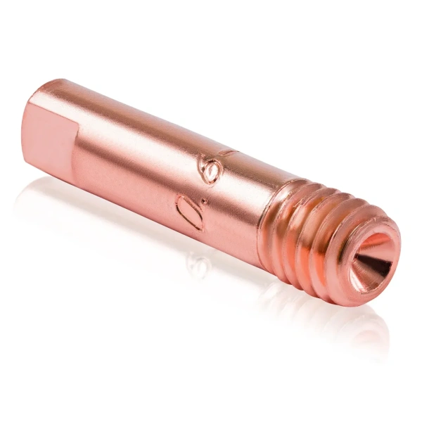 Токосъемный наконечник КЕДР E-Cu PRO М6 / Ø 0.6мм (6.0 / 25) прямой (8000965)