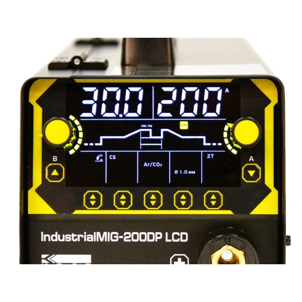 Сварочный аппарат КЕДР IndustrialMIG-200DP LCD (230В, 30-200А) (8031645)
