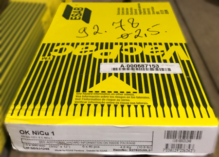 Электроды ESAB OK NiCu 1 (OK 92.78)