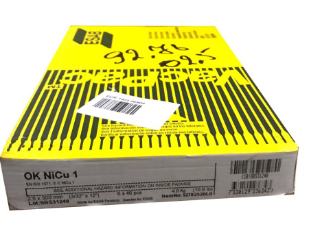Электроды ESAB OK NiCu 1 (OK 92.78)